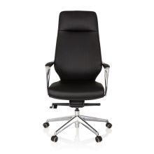 VELVET - Profi Chefsessel Schwarz