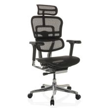 ERGOHUMAN GEN2 | Netz - Luxus Chefsessel Schwarz