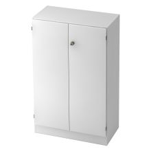 SIGNA K 6550 SG - Weiß 3 OH mit Knauf (abschließbar) Schrank