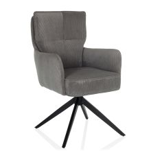 TARUGO - Polsterstuhl Grau