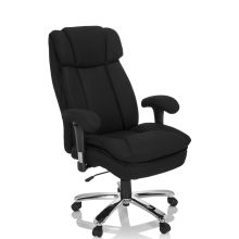 BUILDER XXL I | Stoff - XXL Drehstuhl Schwarz