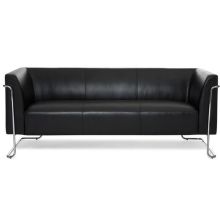 CURACAO | 3-Sitzer - Lounge Sofa Schwarz