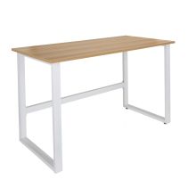 WORKSPACE LIGHT I | 120x60 - Schreibtisch Eiche hell/Weiß