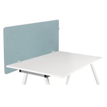 FLEXMIUT D1 | 120 cm - Tischtrennwand Blau
