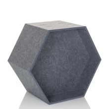 FLEXMIUT STORE B | (H x B) 54,5 x 62,5 cm - Trennwand Grau