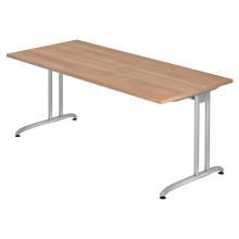BELA 19 S | Schreibtisch - 180 x 80 Nussbaum