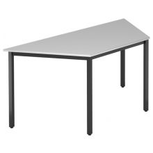 DORAN DQTR D - Grau 160 x 69 mit Vierkant-Rohr/Schwarz