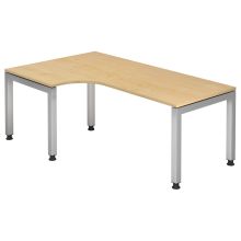 JAVA 82 S | Schreibtisch - Ahorn 200 x 120 höhenverstellbar