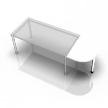 KONTOR KA 60 - Weiß 80 x 60