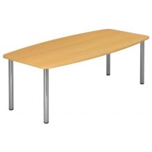 KARAT 22 C - Karat Buche 220 x 103 mit Chromfuß