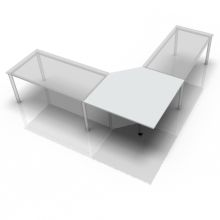 RT12 G - Trapezplatte 120x120 Grau