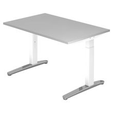 XTRA XB 12 WC | Schreibtisch - Grau 120 x 80 höhenverstellbar