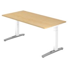 XTRA XB 16 WC | Schreibtisch - Ahorn 160 x 80 höhenverstellbar