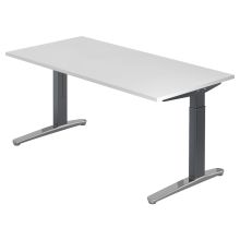 XTRA XB 16 GC | Schreibtisch - Weiß 160 x 80 höhenverstellbar