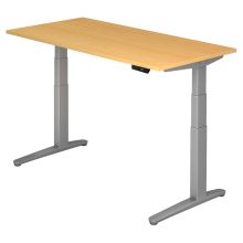 XBHM 16 SS | Schreibtisch - Buche 160 x 80 elektrisch höhenverstellbar