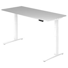 XBHM 19 WW | Schreibtisch - Grau 180 x 80 elektrisch höhenverstellbar