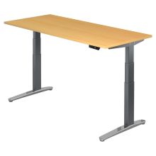 XBHM 19 GC | Schreibtisch - Buche 180 x 80 elektrisch höhenverstellbar