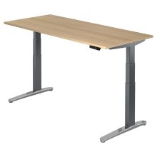 XBHM 19 GC | Schreibtisch - 180 x 80 Eiche elektrisch höhenverstellbar