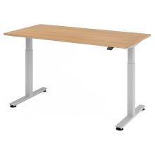 XMST 16 S | Schreibtisch - 160 x 80 Eiche elektrisch höhenverstellbar