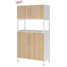 FlexWall | 4 OH | 2 x Türen + Rahmen | mit Sockelgestell