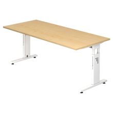 MEGA 19 W | 180x80 | Schreibtisch höhenverstellbar