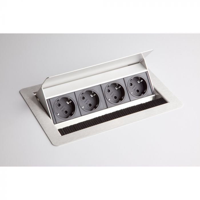 Eldose 1 Steckdosenleiste Mit Einbau 4 X Steckdose